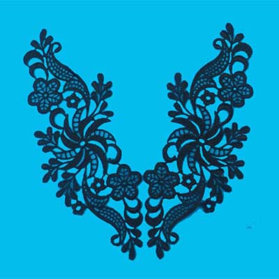 Páros csipke rátét